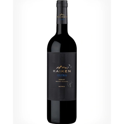Kaiken Ultra Merlot suché červené 2018 13,5% 0,75 l (čistá fľaša)