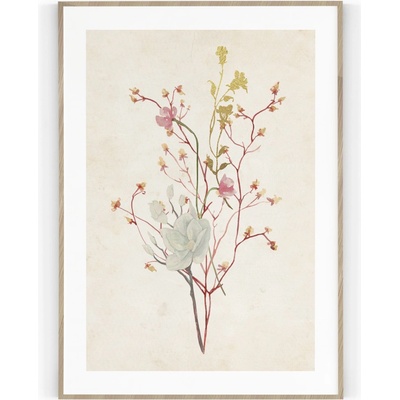 Plakát / Obraz Flowers A4 - 21 x 29,7 cm Tiskové plátno – Zbozi.Blesk.cz