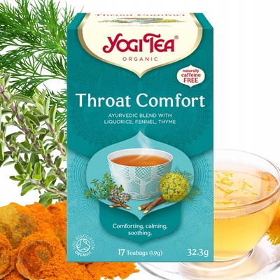 YOGI TEA čaj BIO Na Hrdlo 17 x 1,8 g
