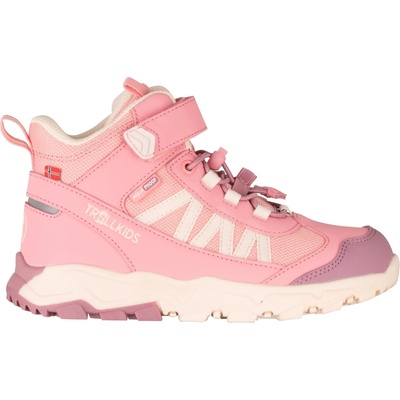 Trollkids Детски туристически обувки Trollkids Kid's Tronfjell Hiker Mid Walking boots - Peony Rose / Orchid - размер 32 (EU) (702-2416-1315)