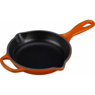 Le Creuset 20182160900422 Panvica na vyprážanie a servírovanie Signature 16 cm ohnivo oranžová
