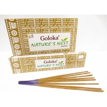 Goloka Vonné tyčinky NATURE'S NEST oříšek 15 g