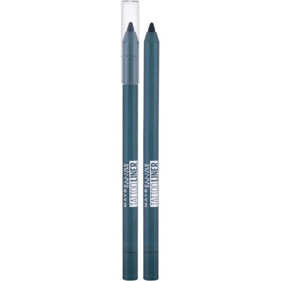 Maybelline Tattoo Liner Gel Pencil gélová ceruzka na oči 814 Blue Disco 1,3 g