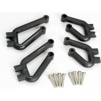 Traxxas Bumper mounts, front (l&r)/ bumper mounts, rear (l&r)/ 3x12m, TRX4936 (TRX4936)