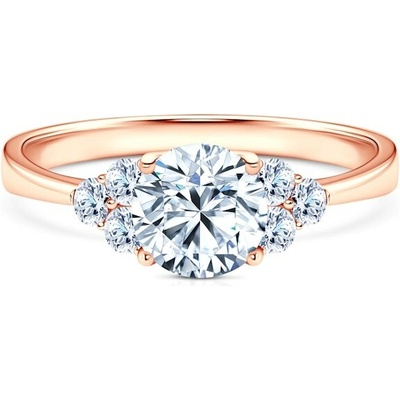 Savicki Zásnubní prsten Fairytale růžové zlato diamanty PI R FAIR107 1ct