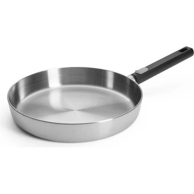 Woll Logic Steel Nerezová pánev s odnímatelnou rukojetí, 28 cm