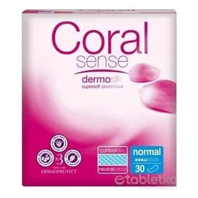 Coral Sense Normal inkontinenčné vložky 30 ks