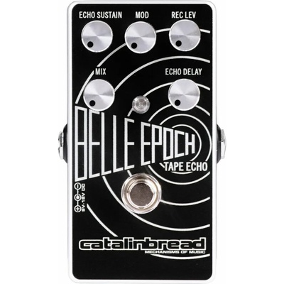 Catalinbread Belle Epoch Black On Silver Eфект за китара (CATBELBS)