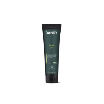 Lisap Milano Lisap Dandy Black Gel - черен гел за брада и коса с нормална фиксация