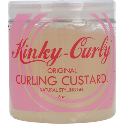 Kinky Curly Curling Custard Stylingový gél na kučeravé vlasy 236 ml