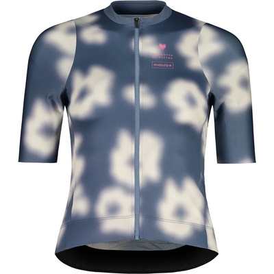 Maloja Дамска фланелка с къс ръкав за колоездене Maloja Women's VelikaM. Cycling jersey - Dusty Blue (156-3057-0214)