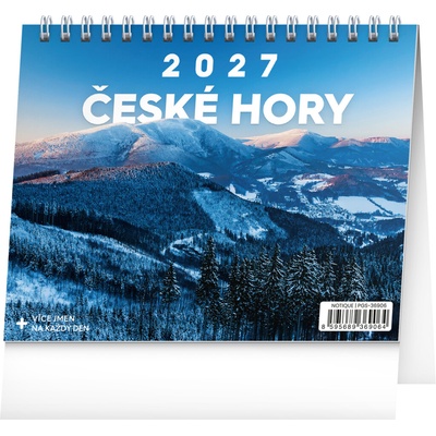 NOTIQUE stolní České hory 16,5 × 13 cm 2027