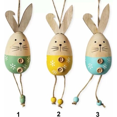 Lepaso Zajíc závěs dřevo 18cm mi