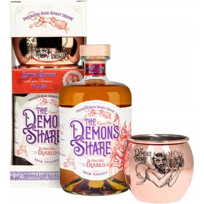 The Demon's Share 3y 40% 0,7 l (darčekové balenie plechový kotlík)