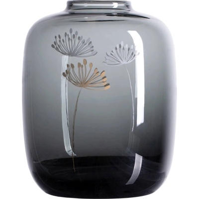 Raeder Ваза Dandelion стъклена 15 см бяла (C15782)