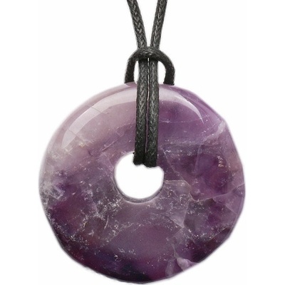 Nefertitis Ametyst donut se sňůrkou NF9053