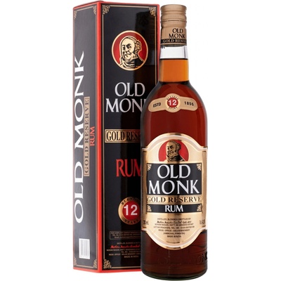 Old Monk Gold Reserve 12y 42,8% 0,7 l (holá láhev)
