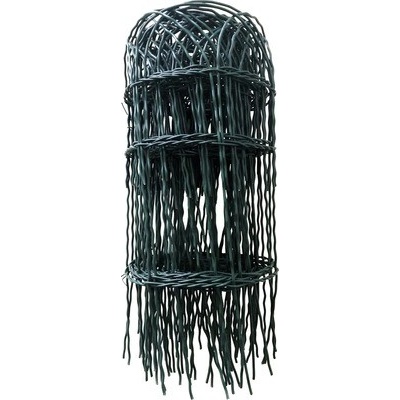 Plotové pletivo Kaiserthal dekoračné PVC 40cm x 10m zelené