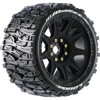 Louise RC MT-MALLET SPEED 1/8 0 a 1/2 offset 17 mm odnímatelný hex Černé disky 2 ks