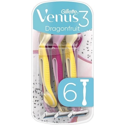 Gillette Venus 3 Dragonfruit 6 ks