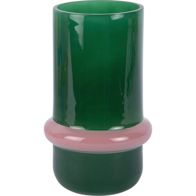 PT LIVING Зелена стъклена ваза (височина 22 cm) Animado Anillo - PT LIVING (PT4418GR)