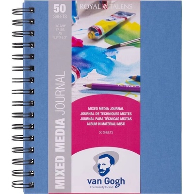 Van Gogh Mix Media Journal Скицник 50 A5 160 g (93120013)