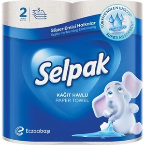  Кухненска ролка Selpak 3пл. 2бр