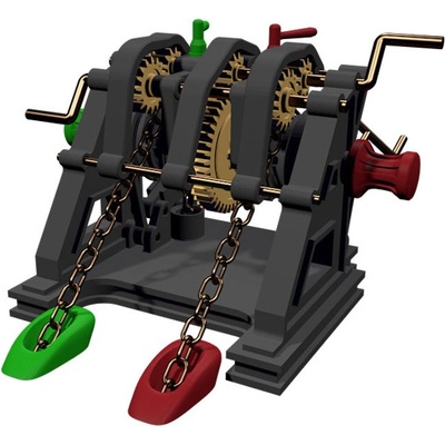 Krick Krick Modelltechnik kotevní naviják ruční 1910 1960 kit 1:25
