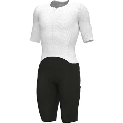 Alé Cycling Triathlon Eagle Tri kombinéza pánska biela/čierna
