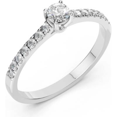 Cara Diamanti Пръстен Cara Diamanti Златен С Диаманти 0.30 + 0.21 Ct Gia Сертификат K101-10094W (4.2) (K101-10094W (4.2))