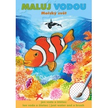 Morský svet Maľuj vodou A5