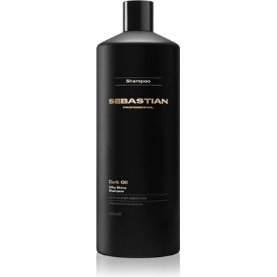 Sebastian Professional Dark Oil хидратиращ шампоан за блясък и мекота на косата 1000ml