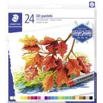 STAEDTLER Цветен молив Маслен пастел комплект (24) (2420 C24)