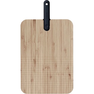 Trebonn Дъска за рязане с вграден нож Trebonn Artu Bread 1122101, 43x24 см, Острие 20 см, Бамбук, Японска стомана, Черен (1122101)