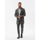 Ombre Clothing pánský kabát Isiten C431 černá