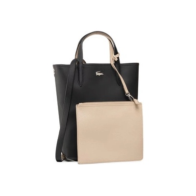 Lacoste Дамска чанта Vertical Shopping Bag NF2991AA Черен (Vertical Shopping Bag NF2991AA)