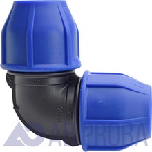 Plastica Alfa Mechanické koleno 90° 16 x 16