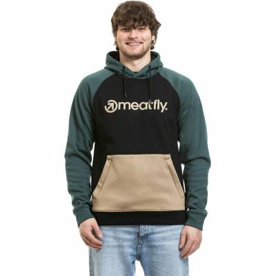 Meatfly мъжка технична суитшърт Gravel Black Safari Meatfly | Cheren | МЪЖЕ | XXL