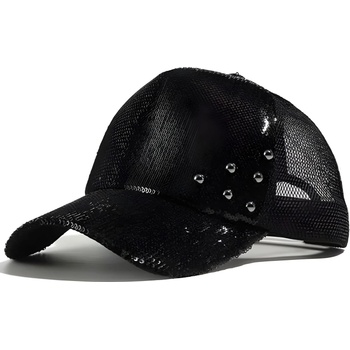 HARAHU Шапка с козирка lo-16039 - Черно kp16039 (lo-16039)