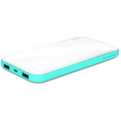 iLuv myPower 10000 - външна батерия 10 000mAh с два USB изхода за смартфони и таблети (бяла)