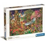 Clementoni Пъзел Clementoni от 1500 части - Градината на горските фантазии (31707)