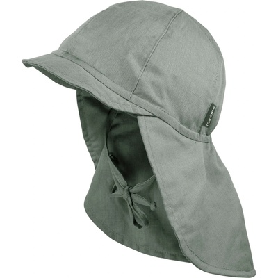 maximo Детска шапка с козирка maximo Kids' Mini Neck Protector Hat Plain, Tie, Lining Cap - Mineral - размер 55 cm (904-6357-0314)
