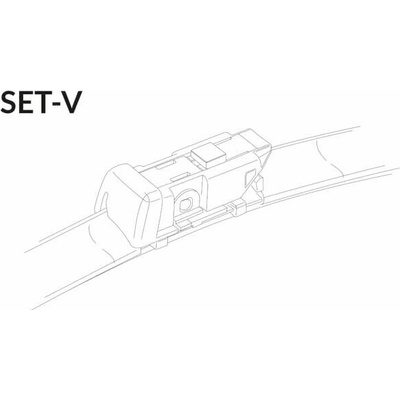Negotti Set-V 650+400 mm