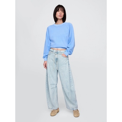 GAP Džínsy Horseshoe UltraSoft Modrá