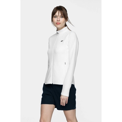 4F Women's Sweatshirt H4L21 BLDF080 10S White