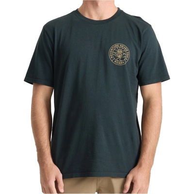 Roark Мъжка тениска Roark Division T-shirt - Washed Black - размер M (216-7590-0112)