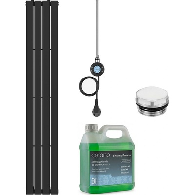 Cerano Arlen CER-435972 1800 mm x 300 mm černá matná