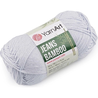 Pletací příze Jeans Bamboo 50 g Varianta: 16 (126) modrá světlá, Balení: 1 ks 51218/126201/254750