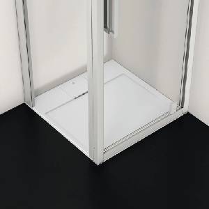 Ideal Standard i. life Ultra Flat S квадратно душ корито, чисто бяло, 70x70 см (T5246FR)