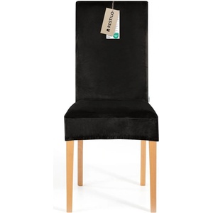 Restilo Черно ластично покривало за стол 48 cm Sento - Restilo (120041419)